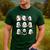 Ghosts With Books Library Halloween Men Women Kids Teacher Men's Casual T-Shirt Forest