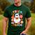 Groovy Halloween Trick Or Teach Retro Floral Ghost Teacher For Men Women Kids Men's Casual T-Shirt Forest Groovy Halloween Trick Or Teach Retro Floral Ghost Teacher For Men Women Kids Men's Casual T-Shirt Forest