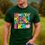 Groovy In My Middle School Era Back To School Teacher Men's Casual T-Shirt Forest