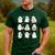 Halloween Ghost Speech Therapy SLP Fall Teacher Tee Men's Casual T-Shirt Forest