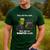 Halloween Monster Math Pun Teacher Humor Men's Casual T-Shirt Forest