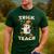 Halloween Teacher Shirts Women School Trick Or Teach Groovy Men's Casual T-Shirt Forest