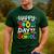 Happy 100th Day Of School 100 Days Of School Teacher Student Men's Casual T-Shirt Forest