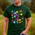 Happy Dot Day Colorful Polka Dot Art Teacher Student Kids Men's Casual T-Shirt Forest
