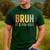 Happy Friyay Teacher Shirt Cute Teacher Fashion Bruh Fri-Yay Men's Casual T-Shirt Forest