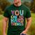 You Can Do Hard Things School Student Teachers Men's Casual T-Shirt Forest You Can Do Hard Things School Student Teachers Men's Casual T-Shirt Forest