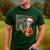 Haunted By 6-7 Six Seven 67 Math Teacher Halloween Skeleton Men's Casual T-Shirt Forest