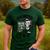 Haunted 67 Skeleton Math Teacher Halloween Costume Math Pun Men's Casual T-Shirt Forest
