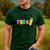 Hello Pre-K Team Preschool Teacher Kids Back To School Men's Casual T-Shirt Forest