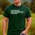 Hyphenated Irony Joke English Grammar Teachers Gag Men's Casual T-Shirt Forest