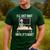 I'Ll Just Wait Until It's Quiet Skeleton Teacher Halloween Men's Casual T-Shirt Forest