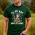 I’Ll Just Wait Until It’s Quiet Skeleton Teacher Men's Casual T-Shirt Forest