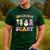Inclusion Isn't Scary Ghost Halloween SLP Sped Teacher Men's Casual T-Shirt Forest