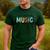 It's A Good Day To Make Music Musician Music Teacher Men's Casual T-Shirt Forest