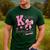 K Is For Kindergarten Teacher Coquette Bow Back To School Men's Casual T-Shirt Forest K Is For Kindergarten Teacher Coquette Bow Back To School Men's Casual T-Shirt Forest