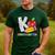 K Is For Kindergarten Teacher Pencil Apple Back To School Men's Casual T-Shirt Forest