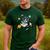 Kawaii Kids & Boys Astronaut Space Boston Terrier Dog Lover Men's Casual T-Shirt Forest