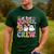 Kinder Boo Crew Kindergarten Teacher Student Halloween Men's Casual T-Shirt Forest