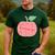 Kindergarten Apple Word Art For Teachers & Students Men's Casual T-Shirt Forest