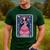 La Maestra Halloween Mexican Bingo Card Teacher Lottery Card Men's Casual T-Shirt Forest La Maestra Halloween Mexican Bingo Card Teacher Lottery Card Men's Casual T-Shirt Forest