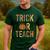 Leopard Trick Or Teach Halloween Teacher Costume Women Men's Casual T-Shirt Forest Leopard Trick Or Teach Halloween Teacher Costume Women Men's Casual T-Shirt Forest