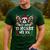 Most Likely Decorate Her Boston Terrier Dog Ugly Christmas Men's Casual T-Shirt Forest