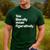 You Literally Mean Figuratively English Teacher Men's Casual T-Shirt Forest