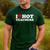 I Love Hot Teachers Men's Casual T-Shirt Forest