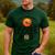 Make Mark Paintbrush International Dot Day Art Teacher Men's Casual T-Shirt Forest