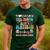 The Math Ain't Mathin Show Your Work Math Teacher Crew Men's Casual T-Shirt Forest