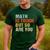Math Teacher Quote Math Is Tough But So Are You Men's Casual T-Shirt Forest