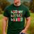 Be Merry Be Jolly Be Kind Merry Christmas Teacher Xmas PJs Men's Casual T-Shirt Forest