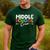Middle School Crew Retro Teacher Student Vintage Men's Casual T-Shirt Forest Middle School Crew Retro Teacher Student Vintage Men's Casual T-Shirt Forest