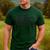 Montessori Helvetica Education Teacher Men's Casual T-Shirt Forest