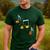 Music Note Pumpkin Fall Music Teacher Halloween Costume Men's Casual T-Shirt Forest