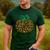 Music Notes Pumpkin Music Teacher Halloween Men's Casual T-Shirt Forest