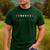 Music Teacher Hearts Music Teaching Men's Casual T-Shirt Forest
