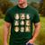Music Teacher Orchestra Spooky Halloween Ghost Band Men's Casual T-Shirt Forest