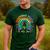 Musical Teacher Teaching Music Is My Jam Rainbow Tie Dye Men's Casual T-Shirt Forest
