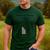 Nerdy Fundamental Theorem Of Calculus Math Teacher Geek Men's Casual T-Shirt Forest