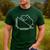 Nerdy Hippotenuse Hypotenuse Hippopotamus Math Teacher Men's Casual T-Shirt Forest