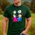 Nerdy Pythagoras Fighting Over C Squared Math Teacher Men's Casual T-Shirt Forest Nerdy Pythagoras Fighting Over C Squared Math Teacher Men's Casual T-Shirt Forest