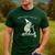 Off To Teach English Scooter Frog ESL Teacher Literature Men's Casual T-Shirt Forest