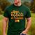 One Thankful PE Teacher Thanksgiving Fall Autumn Groovy Men's Casual T-Shirt Forest