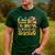 One Thankful Substitute Teacher Turkey Leopard Thanksgiving For Men Women Men's Casual T-Shirt Forest
