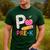 P Is For Pre K Teacher Student Pencil Apple Back To School Men's Casual T-Shirt Forest