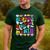 Hispanic Heritage Month 2025 Latino Puerto Rico Teacher Kids Men's Casual T-Shirt Forest