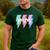 Para Squad Paraprofessional Teacher Lightning Bolt Men's Casual T-Shirt Forest Para Squad Paraprofessional Teacher Lightning Bolt Men's Casual T-Shirt Forest
