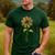 Paraprofessional Para Sunflower Teacher Back To School Men's Casual T-Shirt Forest