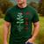 Parts Of a Plant Science For Teachers Kids And Students Men's Casual T-Shirt Forest